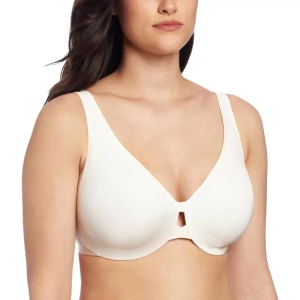 Lilyette by Bali Womens Plunge Into Comfort Keyhole Minimizer Bra LY0904Pearl