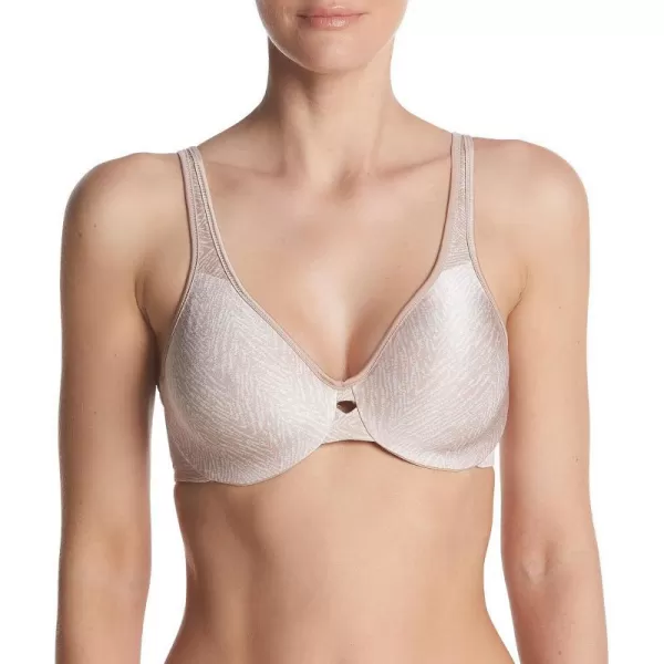 Lilyette by Bali Womens Plunge Into Comfort Keyhole Minimizer Bra LY0904Urbanite Texture