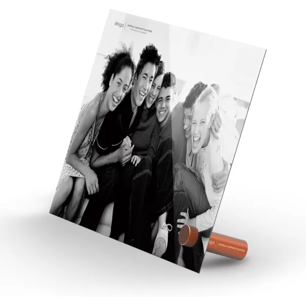 elago Aluminum Magnetic Holder for Business Cards and Photos OrangeOrange