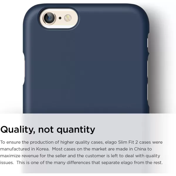 elago Slimfit2 Case for The iPhone 66S Plus 55inch  HD Professional Screen Film Included  Full Retail Packaging Soft Feel Jean IndigoSoft feel Jean Indigo