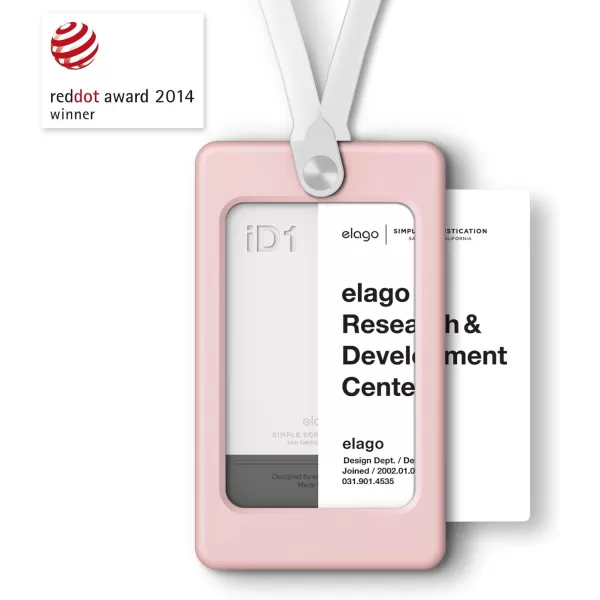 elago iD1 USB ID Card Holder reddot Design Award Winner 2014  Dark Grey USB Flash Drive Not IncludedLovely Pink