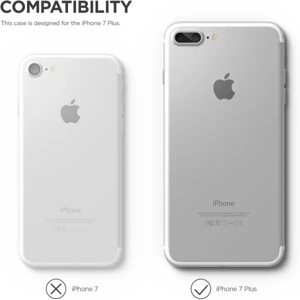 elago iPhone 7 Plus Case GlideExtreme RedBlack  MultiOption CaseMilitary Drop Test Certified  for iPhone 7 Plus Included Tempered Glass Screen ProtectorJean Indigo  Chrome Rose Gold
