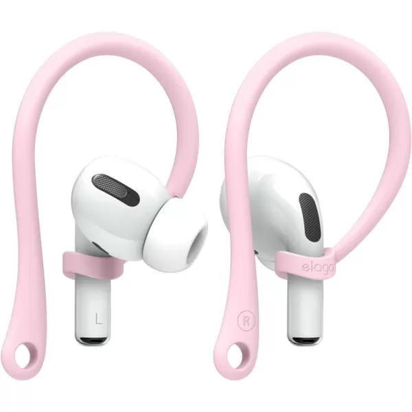 elago Ear Hooks Designed for AirPods Pro 2nd gen AirPods Pro Designed for AirPods 3  2  1 Earbuds Accessories AntiSlip Ergonomic Design Comfortable Fit Lovely Pink US Patent RegisteredLovely Pink