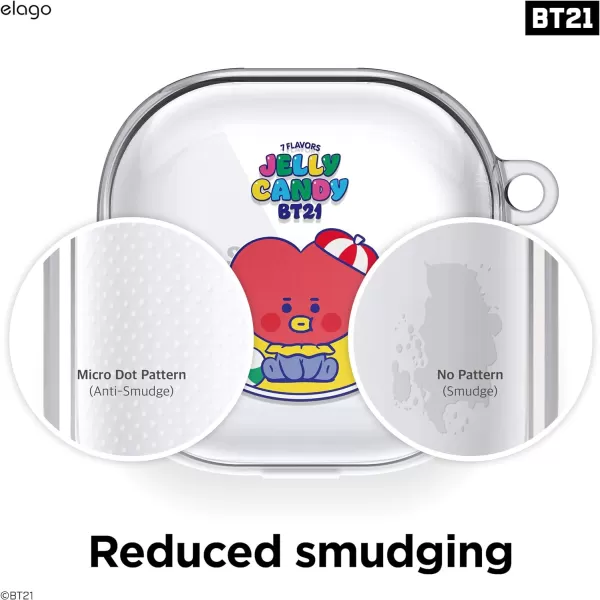 elago BT21 Case Compatible with Samsung Galaxy Buds 2 Pro Case 2022  Galaxy Buds 2 Case 2021  Galaxy Buds Pro Case 2021  Galaxy Buds Live Case 2020 Official Merchandise CHIMMYTATA