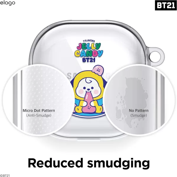 elago BT21 Case Compatible with Samsung Galaxy Buds 2 Pro Case 2022  Galaxy Buds 2 Case 2021  Galaxy Buds Pro Case 2021  Galaxy Buds Live Case 2020 Official Merchandise CHIMMYCHIMMY