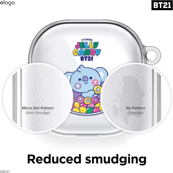 elago BT21 Case Compatible with Samsung Galaxy Buds 2 Pro Case 2022  Galaxy Buds 2 Case 2021  Galaxy Buds Pro Case 2021  Galaxy Buds Live Case 2020 Official Merchandise CHIMMYKOYA