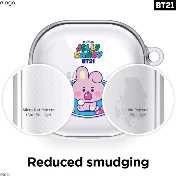 elago BT21 Case Compatible with Samsung Galaxy Buds 2 Pro Case 2022  Galaxy Buds 2 Case 2021  Galaxy Buds Pro Case 2021  Galaxy Buds Live Case 2020 Official Merchandise CHIMMYCOOKY