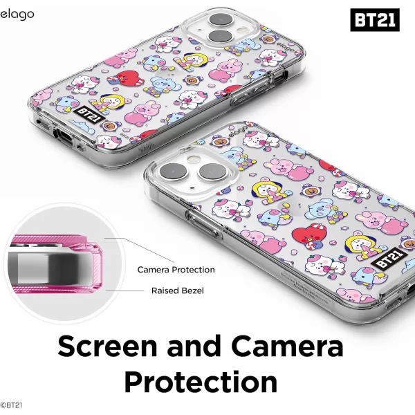 elago BT21 Hybrid Case Compatible with iPhone 13 Mini 54 Inch Durable Full Body Protection Raised Lip Screen amp Camera Protection Official Merchandise 7 Flavorselago BT21 Hybrid Case Compatible with iPhone 13 Mini 54 Inch Durable Full Body Protection Raised Lip Screen amp Camera Protection Official Merchandise 7 Flavors