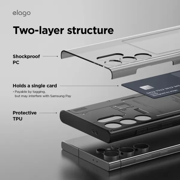 elago Compatible with Samsung Galaxy S24 Ultra Case XRay Case with Card Holder Full Body Protective Cover Shockproof Unique Design Phone Case AntiScratch Soft Microfiber Lining 68 inchelago Compatible with Samsung Galaxy S24 Ultra Case XRay Case with Card Holder Full Body Protective Cover Shockproof Unique Design Phone Case AntiScratch Soft Microfiber Lining 68 inch