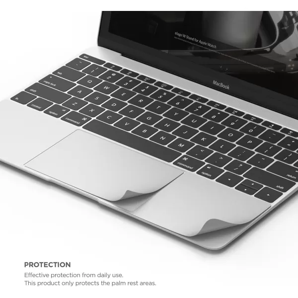 elago PALMREST Skin for 12inch MacBook with Trackpad Protector Silverelago PALMREST Skin for 12inch MacBook with Trackpad Protector Silver