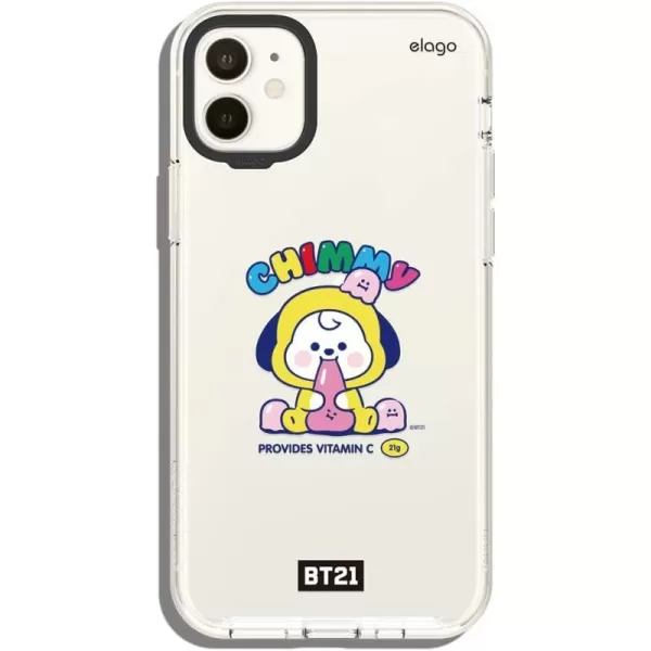 elago BT21 Hybrid Case Compatible with iPhone 11 61 Inch Durable Full Body Protection Raised Lip Screen amp Camera Protection Official Merchandise7 FlavorsCHIMMY