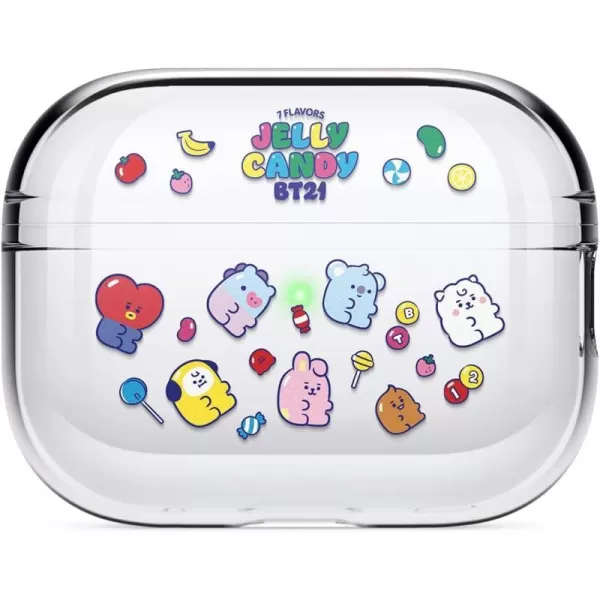 elago l BT21 Case Compatible with AirPods Pro 2nd Generation Protective Case Cover Transparent Shockproof Gel Tape Included Wireless Charging Reduce Yellowing Official Merchandise 7 Flavorselago l BT21 Case Compatible with AirPods Pro 2nd Generation Protective Case Cover Transparent Shockproof Gel Tape Included Wireless Charging Reduce Yellowing Official Merchandise 7 Flavors