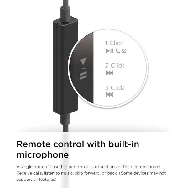 elago E402M Control Talk inEar Earphones Compatible with iPhone 66 Plus55S44S3G3GSGalaxy ControlTalk with Built in Microphone BlackDark GreyBlack  Dark Grey