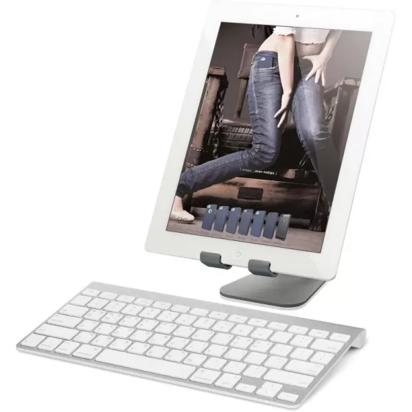 Elago P2 Stand for iPad and Tablet PC  SilverDark Gray