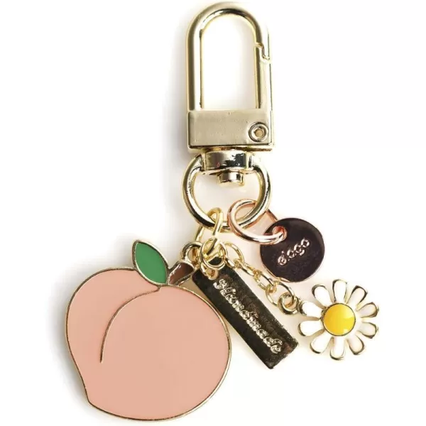 elago AirPods Keyring PEACH  Charm for AirPods Handbag Tote Purse Backpack Bag Car Key Durable Keychain Sturdy material Cute Accessories for Womenelago AirPods Keyring PEACH  Charm for AirPods Handbag Tote Purse Backpack Bag Car Key Durable Keychain Sturdy material Cute Accessories for Women