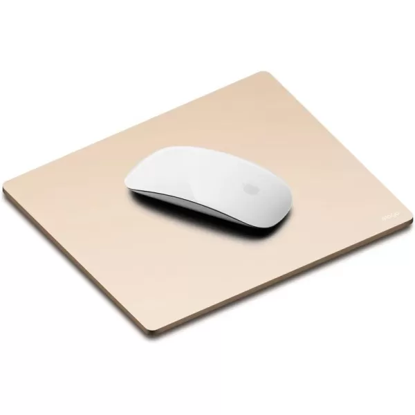 elago Aluminum Mouse Pad for Computers amp laptops Champagne GoldChampagne Gold