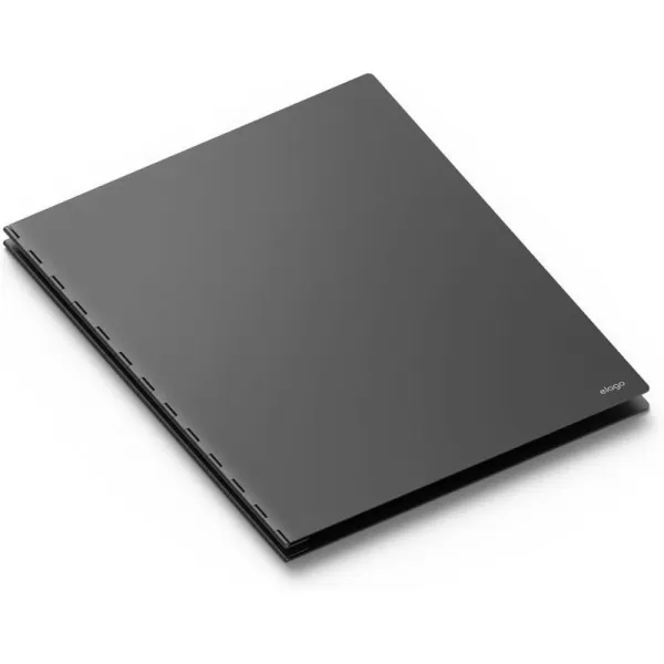 elago Aluminum Portfolio SilverLetterA4 Size20 Sheet40PageExpandable  for professional artistsBlack