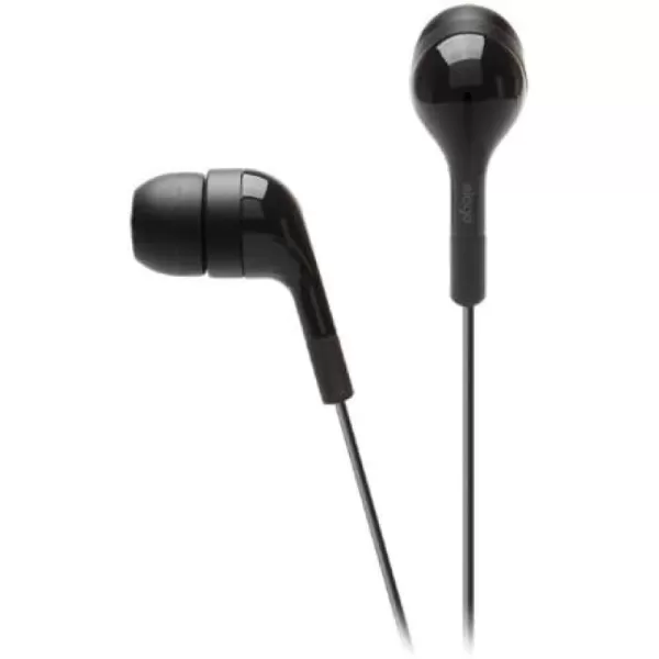 elago InEar NoiseReducing Earphones with Superior Comfort  Black ELEAE4RBKStandard Packaging