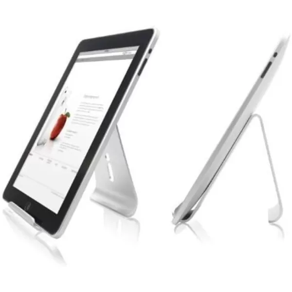 elago P3 Stand Silver  Premium Aluminum Angled for Extended UseCable Management  for iPad iPad Pro and Tablet PCSilver