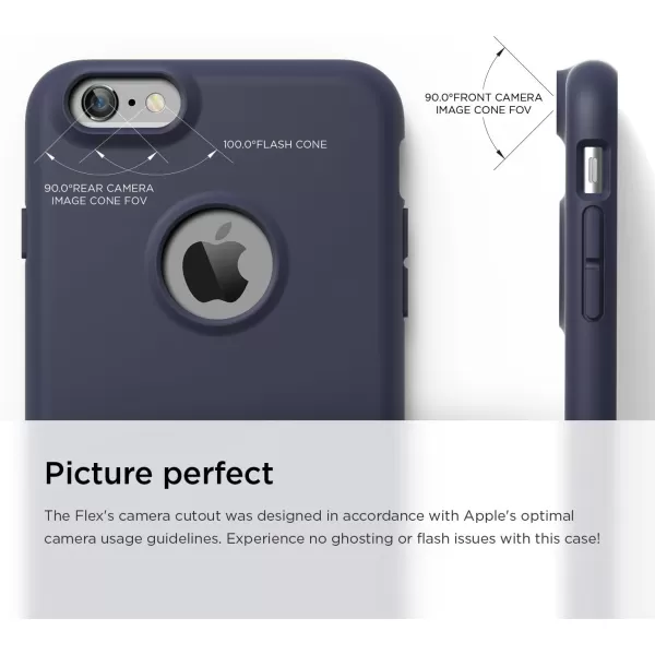 elago FlexJean Indigo  Robust TPUShock AbsorbingCushioned  for iPhone 66S Pluselago FlexJean Indigo  Robust TPUShock AbsorbingCushioned  for iPhone 66S Plus