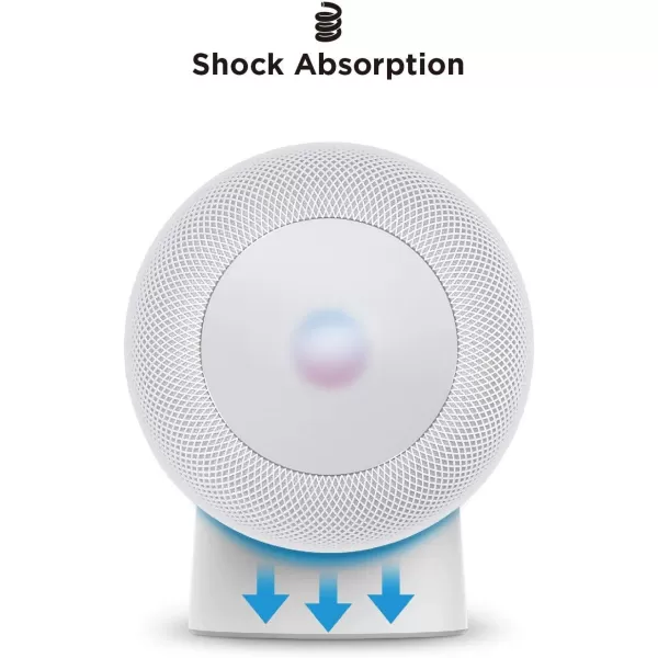 elago HomePod Stand Compatible with 2023 New HomePod 2nd GenerationHomePod 1 Speaker  Proper EQ Easier to Control with Better Indicator Visibility MidnightWhite