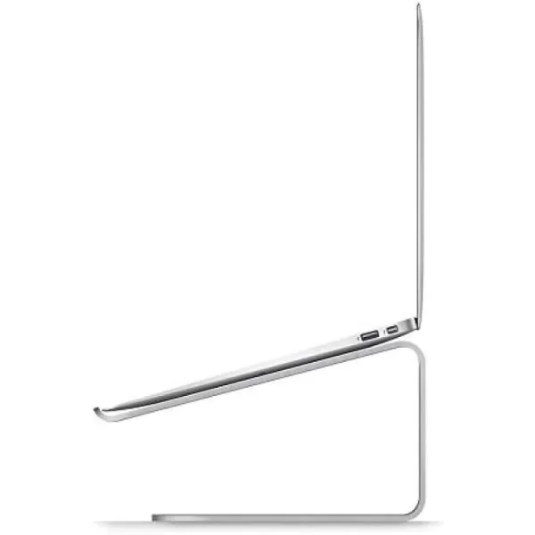 elago L2 Laptop Stand  Ergonomic Design Premium Aluminum Material Desk Organization for Laptop Computers Silversilver