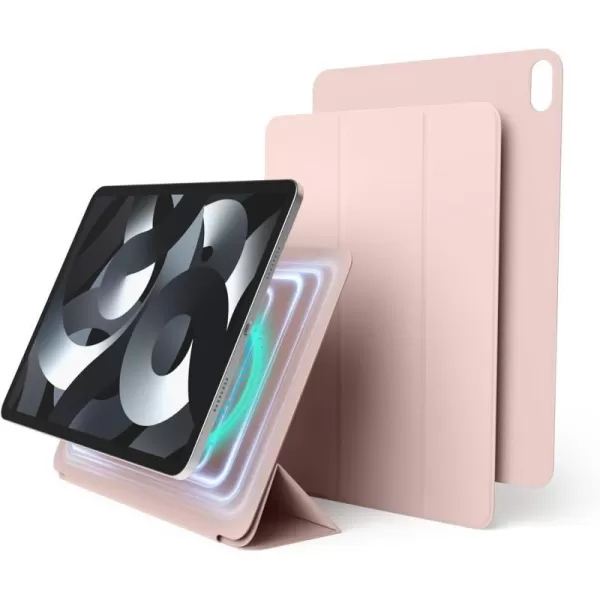 elago Case for iPad Air 109 5th 4th Generation amp iPad Pro 1st Generation 2018  iPad Case with Magnetic Attachment to Metal Compatible with Apple iPad Pencil and elagos Pencil case Sand PinkSand Pink