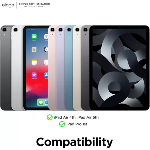 Bundle elago Smart Folio Case for iPad Air 5th 4th Case amp Apple Pencil 2 CaseBundle elago Smart Folio Case for iPad Air 5th 4th Case amp Apple Pencil 2 Case