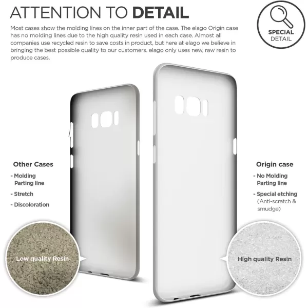 Elago Galaxy S8P Plus Inner Core  WhiteWhite