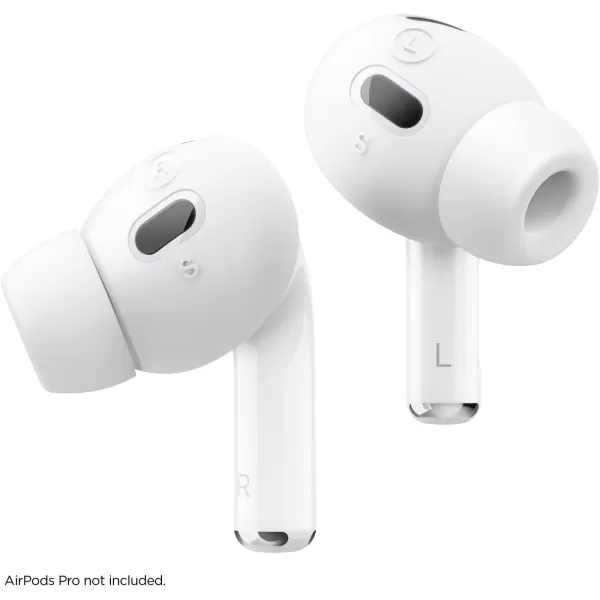 elago 6 Pairs Compatible with AirPods Pro 2 Ear Tips with Earbuds Cover Compatible with Apple AirPods Pro 2nd Generation 3 Sizes Large  Medium  Small US Patent Registered LavenderWhite