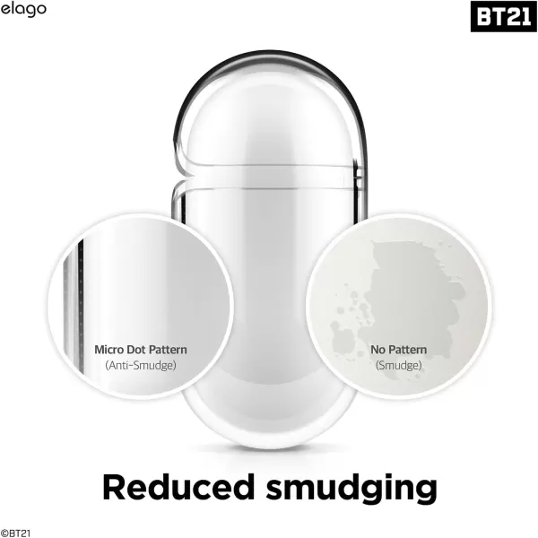 elago BT21 Case Compatible with Apple AirPods 3rd Generation Case Clear Case with Keychain Compatible with AirPods 3 Case Reduce Yellowing Wireless Charging Official Merchandise 7FLAVORSelago BT21 Case Compatible with Apple AirPods 3rd Generation Case Clear Case with Keychain Compatible with AirPods 3 Case Reduce Yellowing Wireless Charging Official Merchandise 7FLAVORS