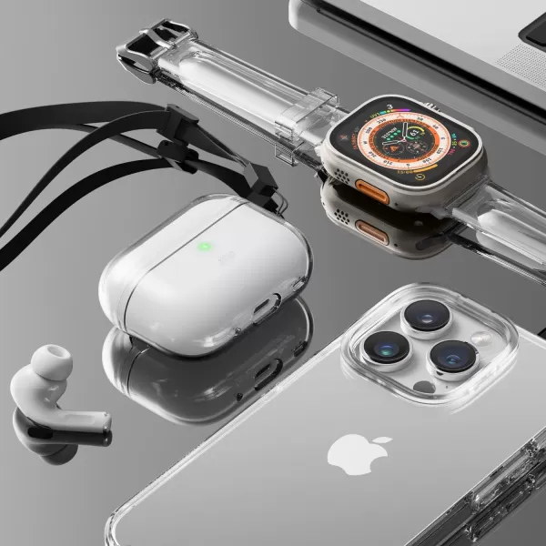 elago Clear Case Compatible with Apple AirPods Pro 2nd Generation Case Cover 2022 Strap Included Protective Case Transparent Shockproof Supports Wireless Charging Transparentelago Clear Case Compatible with Apple AirPods Pro 2nd Generation Case Cover 2022 Strap Included Protective Case Transparent Shockproof Supports Wireless Charging Transparent