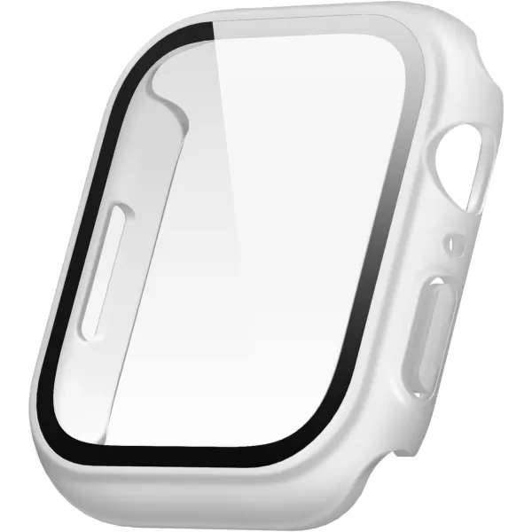 elago Compatible with Apple Watch Series 9 8 7 Screen Protector Clear Shield Compatible with iWatch 45mm 41mm Protection Hard PC  Tempered Glass Full Access Charge Directly 45mm ClearClear Matte 45mm