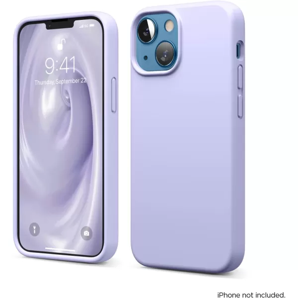 elago Compatible with iPhone 13 Mini Case Liquid Silicone Case Full Body Screen Camera Protective Cover Shockproof Slim Phone Case AntiScratch Soft Microfiber Lining 54 inch PurplePurple