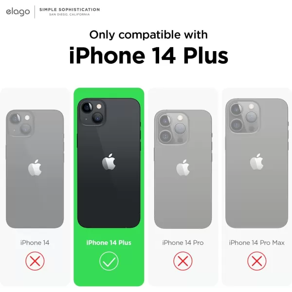 elago Compatible with iPhone 14 Pro Max Case Liquid Silicone Case Full Body Protective Cover Shockproof Slim Phone Case AntiScratch Soft Microfiber Lining 67 inch StoneiPhone 14 Plus Red