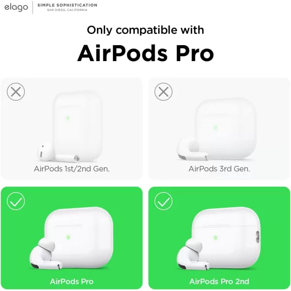 elago Dust Guard Compatible with AirPods Pro AirPods Pro 2nd Generation  DustProof Film Ultra Slim Luxurious Looking Protect from IronMetal Shavings 1 Set Dark GreyUS Patent RegisteredRose Gold