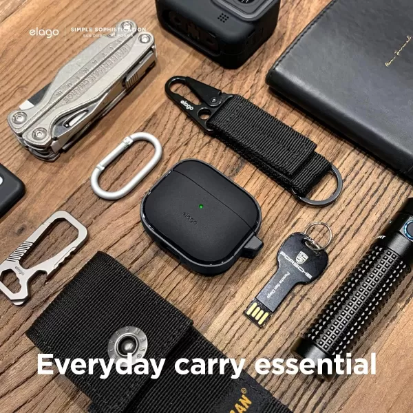 elago EDC Case Compatible with AirPods 3rd Generation Case  Compatible with AirPods 3 Case Cover Shock Absorbing Design Durable TPU Material Wireless Charging Full Body Protection Blackelago EDC Case Compatible with AirPods 3rd Generation Case  Compatible with AirPods 3 Case Cover Shock Absorbing Design Durable TPU Material Wireless Charging Full Body Protection Black