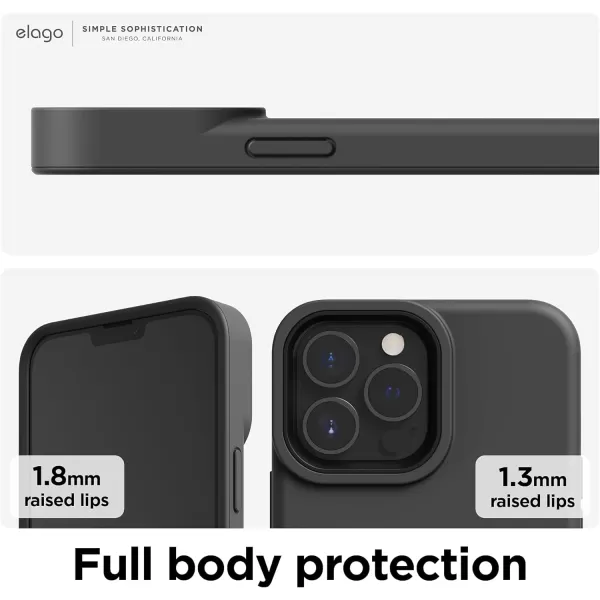 elago Glide Armor Case Designed for iPhone 13 Pro Max Case Drop Protection Shockproof Protective TPU Cover Upgraded Shockproof Mix and Match Parts Enhanced Camera Guard ClearLight BlueiPhone 13 Pro Max Dark GrayBlack