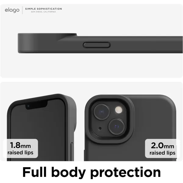 elago Glide Armor Case Designed for iPhone 13 Pro Max Case Drop Protection Shockproof Protective TPU Cover Upgraded Shockproof Mix and Match Parts Enhanced Camera Guard ClearLight BlueiPhone 13 Dark GrayBlack