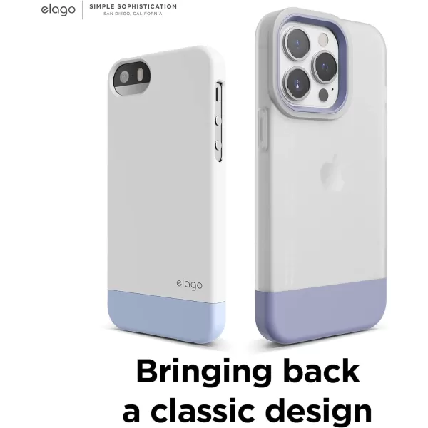 elago Glide Armor Case Designed for iPhone 13 Pro Max Case Drop Protection Shockproof Protective TPU Cover Upgraded Shockproof Mix and Match Parts Enhanced Camera Guard ClearLight BlueiPhone 13 Pro ClearPurple