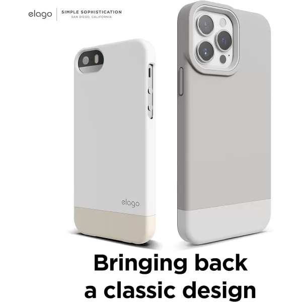 elago Glide Armor Case Designed for iPhone 13 Pro Max Case Drop Protection Shockproof Protective TPU Cover Upgraded Shockproof Mix and Match Parts Enhanced Camera Guard ClearLight BlueiPhone 13 Pro Max StoneWhite