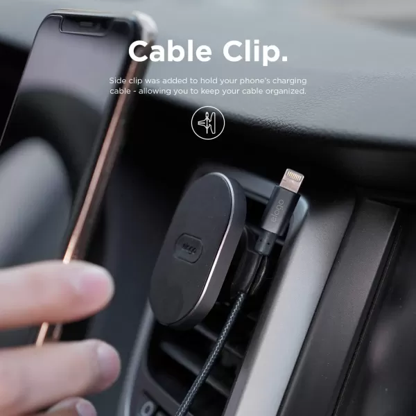 elago Hexa Magnetic Aluminum Car Mount  Premium Aluminium BodyMore MagnetsCompatible Large PhonesFrustrationFree InstallCompatible with Most Air Ventselago Hexa Magnetic Aluminum Car Mount  Premium Aluminium BodyMore MagnetsCompatible Large PhonesFrustrationFree InstallCompatible with Most Air Vents