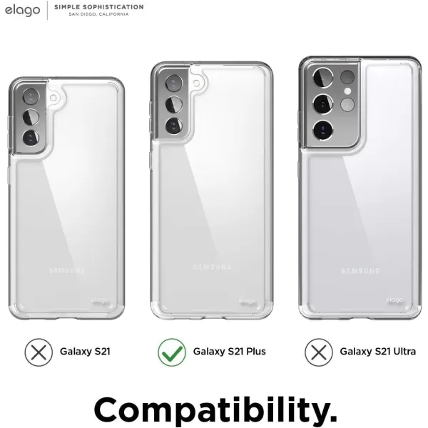 elago Hybrid Clear Case Compatible with Galaxy S21 Case Cover Clear Shockproof Bumper Cover Protective Caseelago Hybrid Clear Case Compatible with Galaxy S21 Case Cover Clear Shockproof Bumper Cover Protective Case