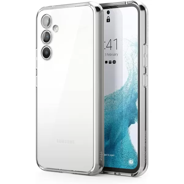 elago Hybrid Clear Case Compatible with Samsung Galaxy A54 5G Case Precise Camera Cutouts Drop Protection Shockproof Protective Cover PC  TPU Hybrid Technologies Full Cover Design Clearelago Hybrid Clear Case Compatible with Samsung Galaxy A54 5G Case Precise Camera Cutouts Drop Protection Shockproof Protective Cover PC  TPU Hybrid Technologies Full Cover Design Clear