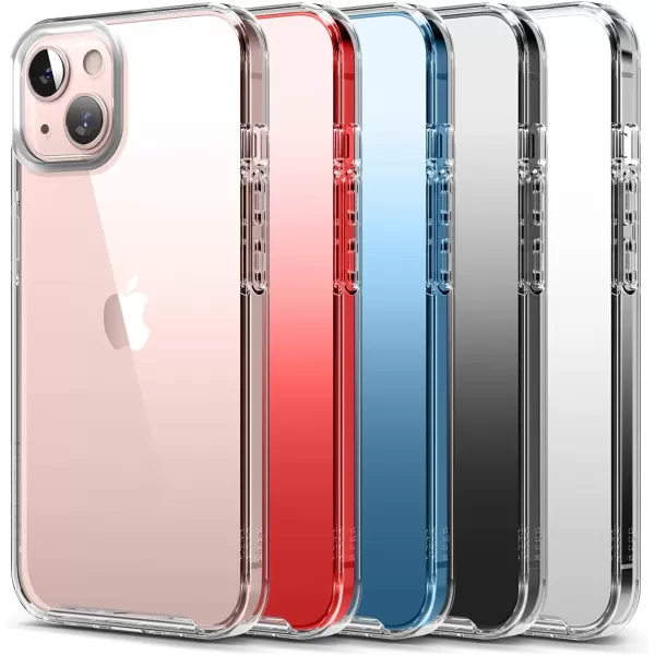 elago Hybrid Clear Case Compatible with iPhone 12 Mini Case 54 Inch Red  Shockproof Bumper Cover Protective CaseiPhone 13 Transparent