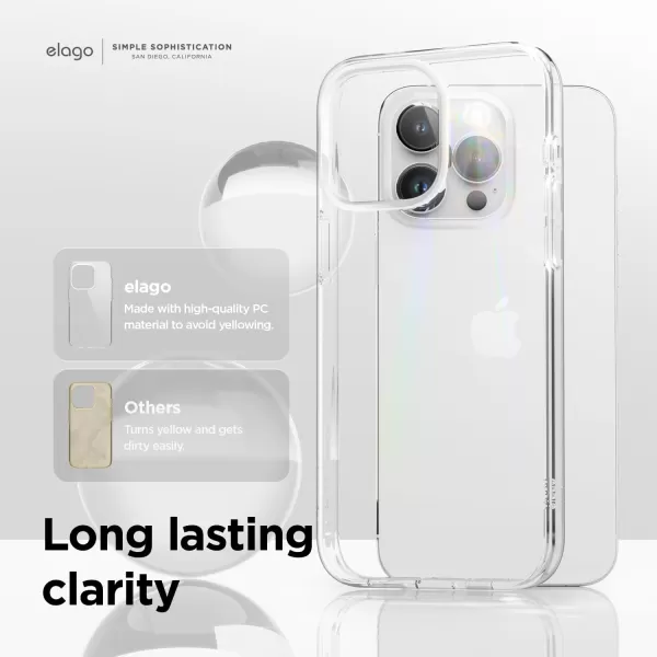 elago Hybrid Clear Case Compatible with iPhone 12 Mini Case 54 Inch Red  Shockproof Bumper Cover Protective CaseiPhone 15 Pro Max Transparent