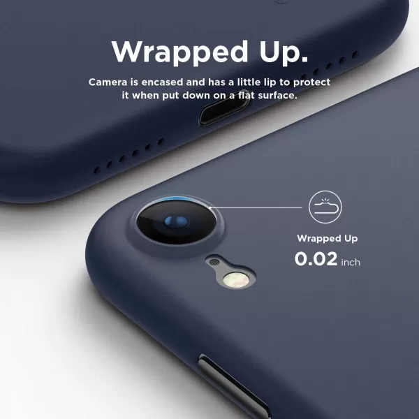 elago Inner Core Series case Comaptible with iPhone XR White  Thinnest and LightestSupport Wireless ChargingOnly Protects Against ScratchesJean Indigo