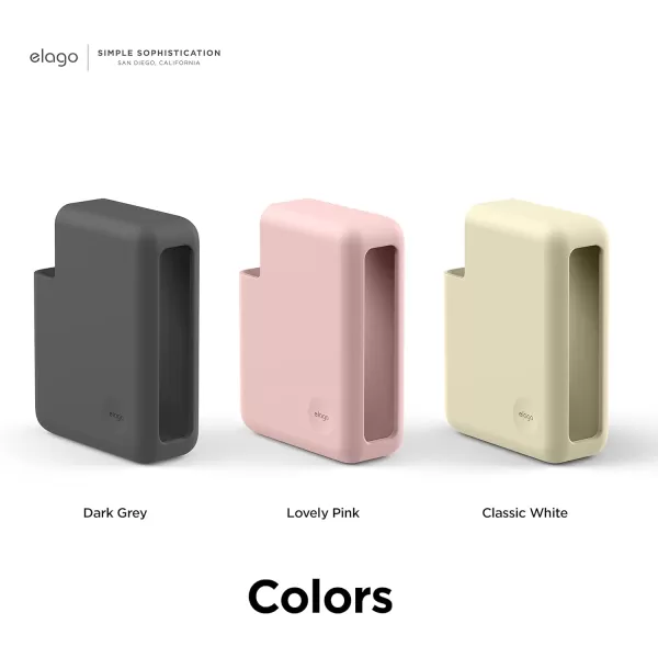 elago MacBook Charger Cover Compatible with MacBook 140W USBC Power Adapter MacBook Pro M3 2023 16 A2991 MacBook Pro M2 2023 16 A2780 MacBook Pro M1 2021 16 A2485 Dark GreyLovely Pink