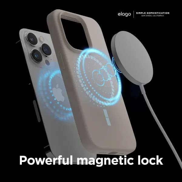 elago Magnetic Case Compatible with MagSafe iPhone 14 Pro Max Case MagSafe  Builtin Magnets Liquid Silicone Case Shockproof Strong Magnet  67 inch BlackiPhone 14 Pro Max Stone