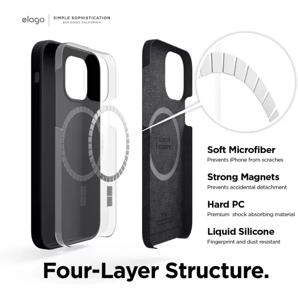 elago Magnetic Silicone Case Compatible with MagSafe Compatible with iPhone 12 and Compatible with iPhone 12 Pro 61 Inch  Builtin Magnets Compatible with All MagSafe Accessories Lovely PinkiPhone 12 mini Black